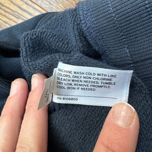 Duluth Trading Men’s Souped-Up Sweats Tapered Sweatpants Navy Blue Large x 34 - Picture 14 of 15